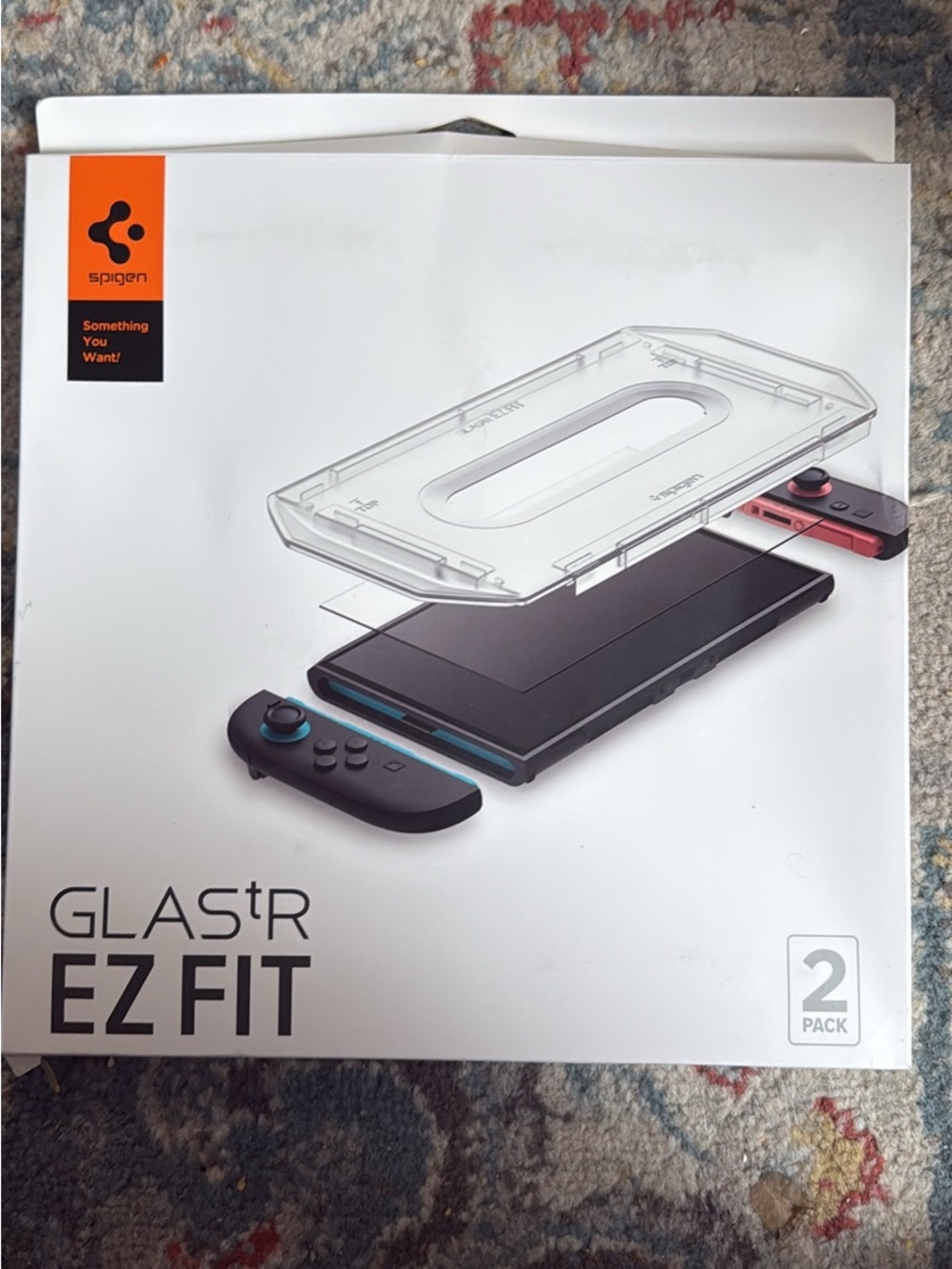 Spigen Clear Screen Protector Kit with Black and Pink Accents